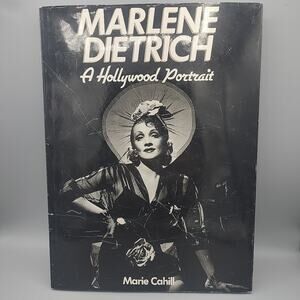 Hollywood Portraits : Marlene Dietrich Hardcover Marie Cahill Classic Photos